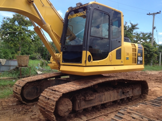 ขายรถแมคโคร  PC 160LC-8  เอกสาร ใบแจ้งจำหน่าย