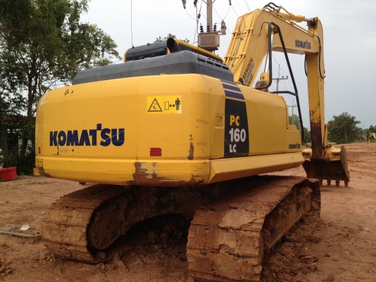 ขายรถแมคโคร  PC 160LC-8  เอกสาร ใบแจ้งจำหน่าย