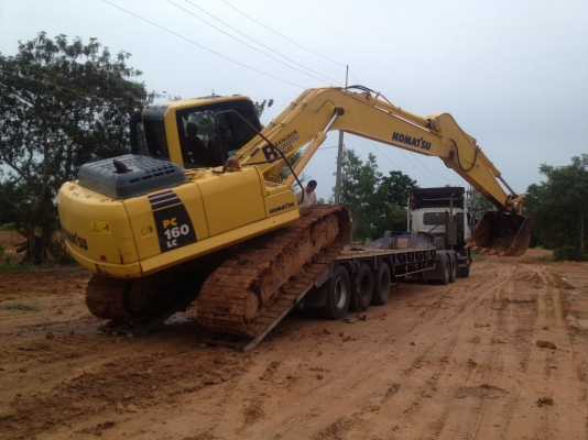 ขายรถแมคโคร  PC 160LC-8  เอกสาร ใบแจ้งจำหน่าย