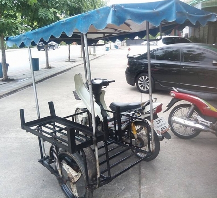 ขายได้ขาย Suzuki Smash พร้อมพ่วงข้าง มีหลังคา ขายได้ขาย Suzuki Smash พร้อมพ่วงข้าง มีหลังคา