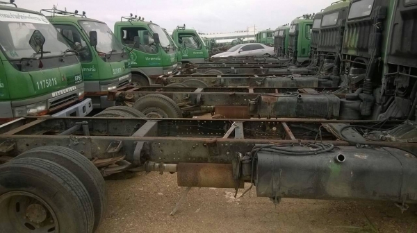 ขายรถบรรทุก 6 ล้อหัวคัสซี MITSUBISHI 130 แรงม้าปี 2550 ยาว 4.30 เมตร ราคา 330000