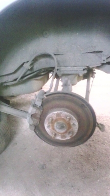 ขายด่วนชุดดุมล้อ หน้า หลัง พร้อมชุดดิสเบรค 4ล้อ