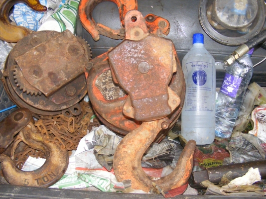 รอก 5 ตัน สีส้ม  ไม่มีโซ่ 3500 บาท ส่งฟรีทั่วประเทศ