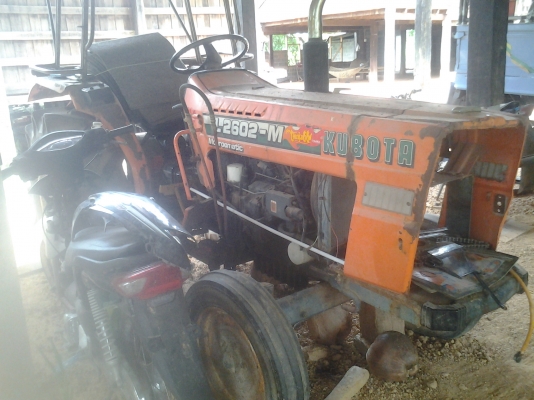 ขายตามสภาพรถไถ26แรงคูโบต้าสภาพสวยมีพาน5มีดันหน้า