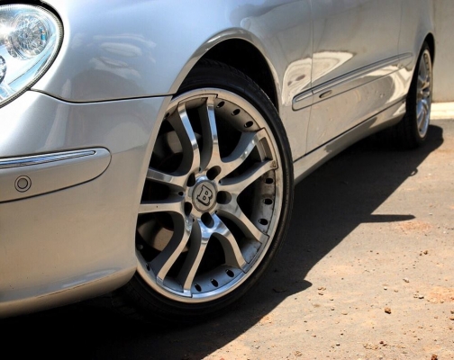 Promotion‼️ ราคาถูกเวอร์ๆ ขาย BENZ CLK 240 รุ่น AVANTGARDE ปี2003 สีบรอนซ์เงิน SUNROOF