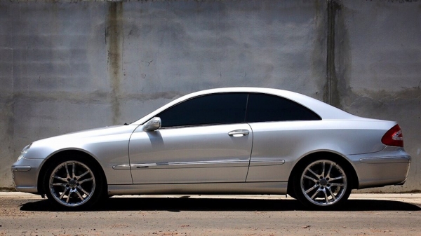 Promotion‼️ ราคาถูกเวอร์ๆ ขาย BENZ CLK 240 รุ่น AVANTGARDE ปี2003 สีบรอนซ์เงิน SUNROOF