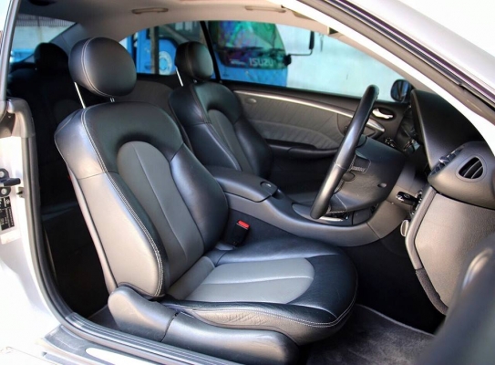 Promotion‼️ ราคาถูกเวอร์ๆ ขาย BENZ CLK 240 รุ่น AVANTGARDE ปี2003 สีบรอนซ์เงิน SUNROOF