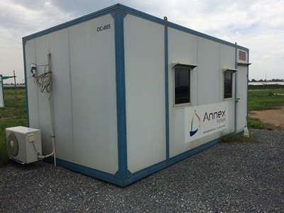 จองแล้วครับ Office Container มือสอง สภาพดี มี 2 ตู้ ของอยู่ บางเลน นครปฐม