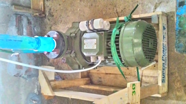 ขายปั๊มหอยโข่งSAER 2นิ้ว2เฟส220Vมอเตอร์5.5เเรง MADE IN ITALY