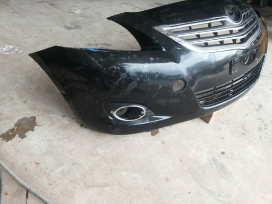 กันชนหน้า วีออส 08-12 ของแท้มือสอง ไม่รวมอุปกรณ์