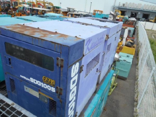 SDG100S # 3A10163 : ปั่นไฟ airman สต๊อกรอนำเข้าจากญี่ปุ่น โทร. กุ้ง:0813062283