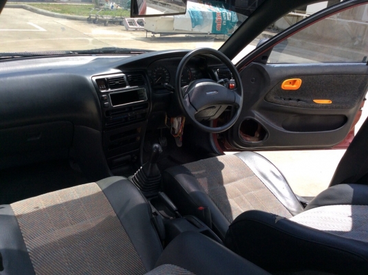 ขายรถ โตโยต้า สามห่วง 1.3 GXi ปี 95 เครื่องหัวฉีด 1.3 เกียร์ธรรมดา ติดแก๊ส LPG ระบบหัวฉีดถังโดนัท เพาเวอร์ กระจกไฟฟ้า ภายในเดิมๆแอร์เย็น ตัวถังเดิมๆไม่มีชน สีเต็มเงามีริ้วรอย แม็กขอบ17" รถขับดี พร้อมใช้งาน ภาษีปี59 ขายถูกครับ