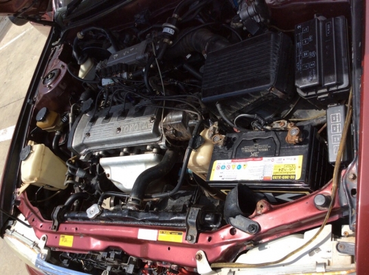 ขายรถ โตโยต้า สามห่วง 1.3 GXi ปี 95 เครื่องหัวฉีด 1.3 เกียร์ธรรมดา ติดแก๊ส LPG ระบบหัวฉีดถังโดนัท เพาเวอร์ กระจกไฟฟ้า ภายในเดิมๆแอร์เย็น ตัวถังเดิมๆไม่มีชน สีเต็มเงามีริ้วรอย แม็กขอบ17" รถขับดี พร้อมใช้งาน ภาษีปี59 ขายถูกครับ