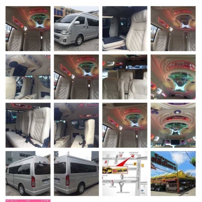 รถตู้มือสอง พร้อมใช้งาน มีทุกแบบให้เลือก ติดต่อนางเลยคร้า  087-775-8887