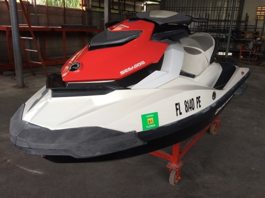 เจ็ตสกี SEADOO ROTAX 4-TEC GTS130 ( 230 ชั่วโมง ) ปี11 สภาพเดิมๆจากรัฐฟลอริดา ประเทศสหรัฐอเมริกา นำเข้าจากรัฐฟลอริดา ประเทศสหรัฐอเมริกา
