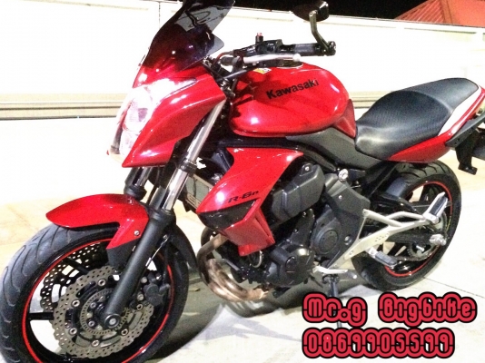 Red Devil Er6n ABS ปี11 สีแดงตัวสุดท้าย แต่งเต็ม สีสวยกริ้ป ยางสวย สภาพนางฟ้า ทะเบียนสวย 149000