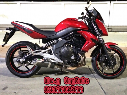 Red Devil Er6n ABS ปี11 สีแดงตัวสุดท้าย แต่งเต็ม สีสวยกริ้ป ยางสวย สภาพนางฟ้า ทะเบียนสวย 149000