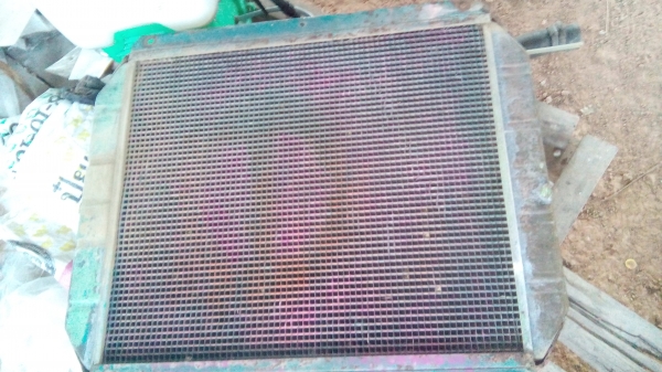 หม้อน้ำกับหม้อออยรถเกี่ยว