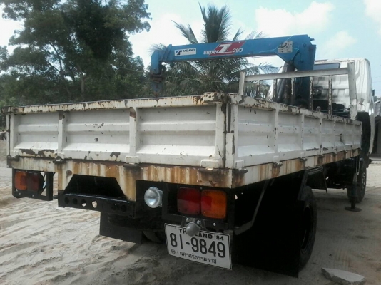 6ลัอติดเครน 2.9 ตัน....117แรง HINO FB. เครื่องWO4D. รถสภาพดี. เตรนสวย