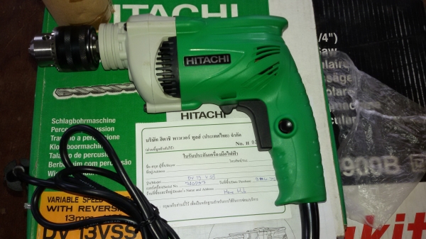 ขายสว่าน Hitachi DV13VSS