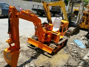 ขาย รถขุด แบคโฮขนาดเล็ก MITSUBISHI DH150 ดีเชล สูบเดียว 11 แรง ชม VDO ได้ครับ