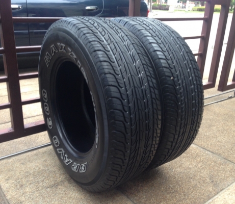 ยาง Maxxis 235 70 15 ปี12 จำนวน 1คู่ ดอกเยอะ ดอกคม