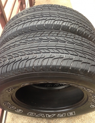 ยาง Maxxis 235 70 15 ปี12 จำนวน 1คู่ ดอกเยอะ ดอกคม