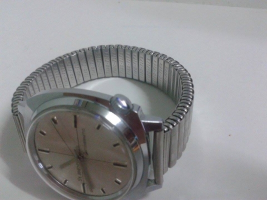 ขาย นาฬิกา St. Remy (เซนต์เรมี่) ฝรั่งเศส  ทรงโบราณ ระบบไขลาน เม็ดมะยมเฉียง