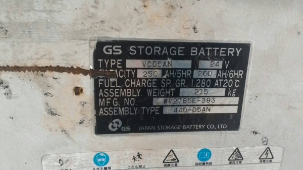 ขายโฟล์คลิฟท์ไฟฟ้า Nishiu FBP8-TC21 เก่าญี่ปุ่น