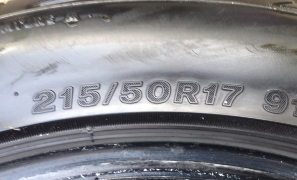 ยาง Bridgestone potenza 215 50 17 ดอกเยอะ