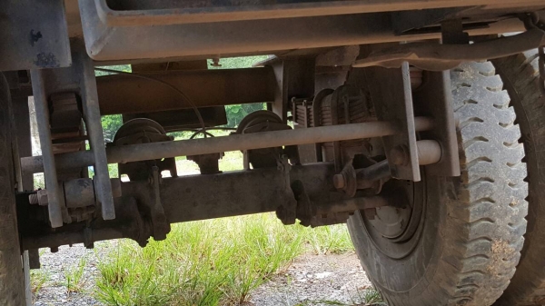 ลูกพ่วง 2 เพลา ดัมพ์ สามมิตรลอนเฉียง ยาว 6 เมตร สวยๆๆๆ ปี 49