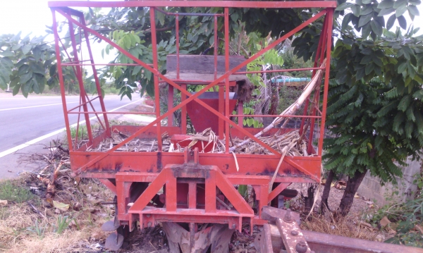 หางปลูกอ้อย แบบร่องคู่ ระยะ 40 ซม.