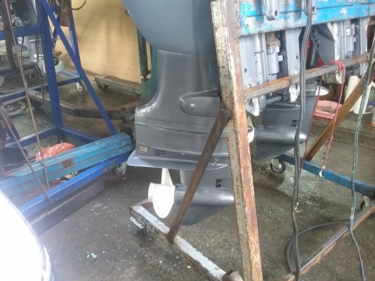 เครื่องเรือ yamaha 50hp fourstroke ทริมไฟฟ้าสวยๆครับ