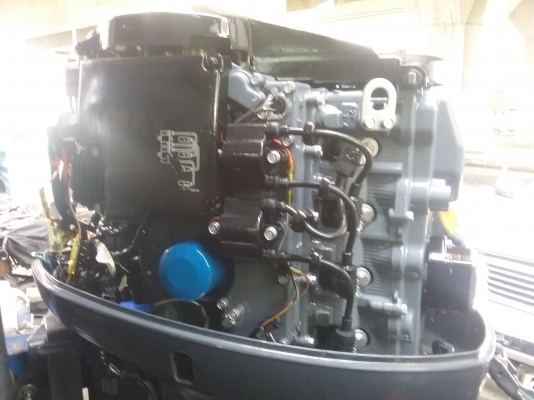 เครื่องเรือ yamaha 50hp fourstroke ทริมไฟฟ้าสวยๆครับ