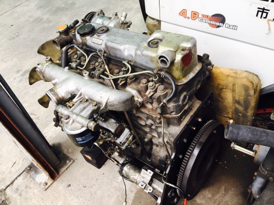 ขายเครื่อง มิตซู 4D34 สภาพดี