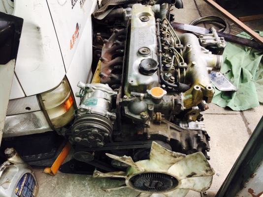 ขายเครื่อง มิตซู 4D34 สภาพดี