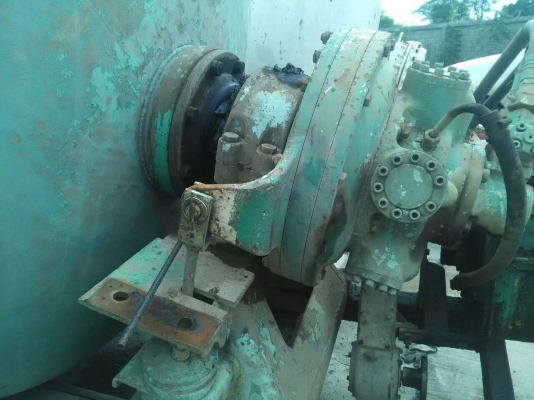 โม่ปูนขนาด 7 คิว ปั้มคายาบ้า มี 3 ลูก