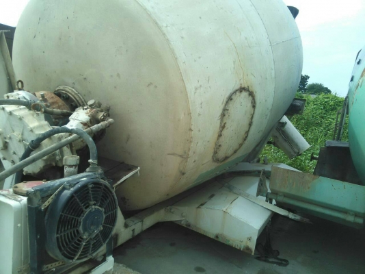 โม่ปูนขนาด 7 คิว ปั้มคายาบ้า มี 3 ลูก