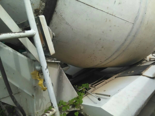 โม่ปูนขนาด 7 คิว ปั้มคายาบ้า มี 3 ลูก