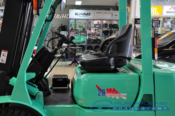 ขายรถโฟล์คลิฟท์มือสอง MITSUBISHI รุ่น FG20  ราคา 165,000 บาท นำเข้าจากประเทศญี่ปุ่น 100\% ไม่เคยใช้งานในประเทศไทย