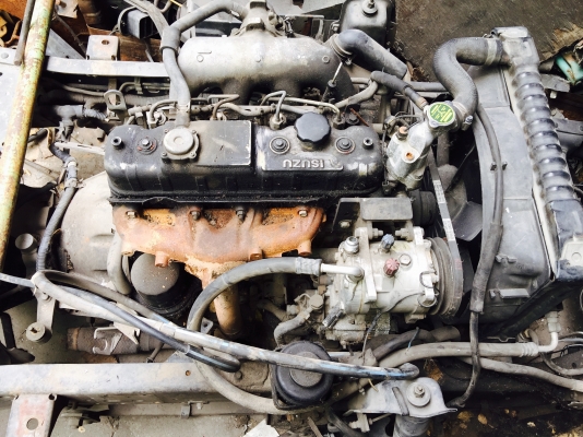 ขายเครื่อง อีซุซุ 4JB ติด NKR พร้อมเกียร์