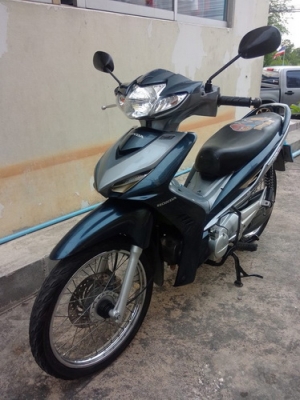 HONDA WAVE 110i-ATสี น้ำเงิน-เทา หัวฉีดประหยัดน้ำมัน