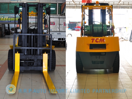 ขายรถโฟล์คลิฟท์มือสอง TCM รุ่น FHG30N8  ราคา 345,000 บาท นำเข้าจากประเทศญี่ปุ่น 100\% ไม่เคยใช้งานในประเทศไทย