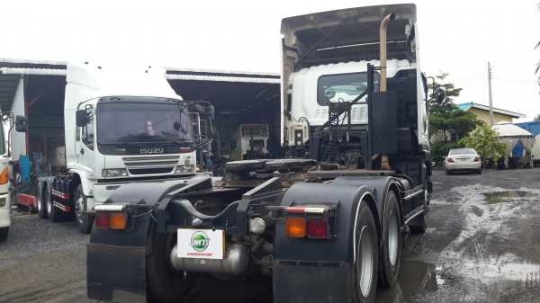 รถหัวลาก Isuzu รุ่น GXZ77NF1H 360 แรงม้า ปี 55 สภาพสวย พร้อมใช้งาน สนใจติดต่อเอ็ม ที เจริญยนต์ สาขาป รถหัวลาก Isuzu รุ่น GXZ77NF1H 360 แรงม้า ปี 55 สภาพสวย พร้อมใช้งาน สนใจติดต่อเอ็ม ที เจริญยนต์ สาขาป