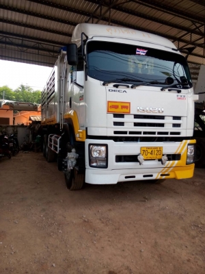 ขายดาวน์รถบรรทุก 10 ล้อดัมพ์ ISUZU DECA 360 แรงม้าปี 2557 ขายดาวน์ 550000
