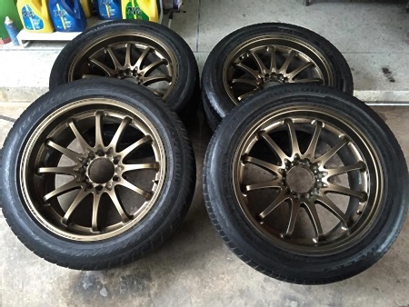 ล้อมือสอง CE28 ขอบ20 6รู กว้าง9.5  แถมยาง