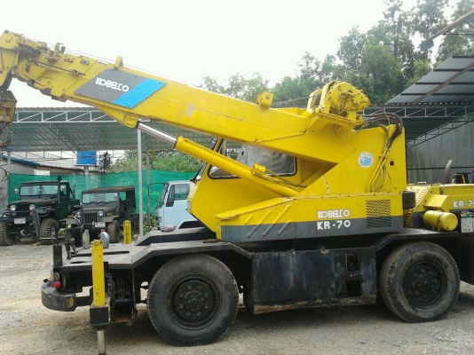 เครนkobelco kr-70 ติดต่อ 080-1405528