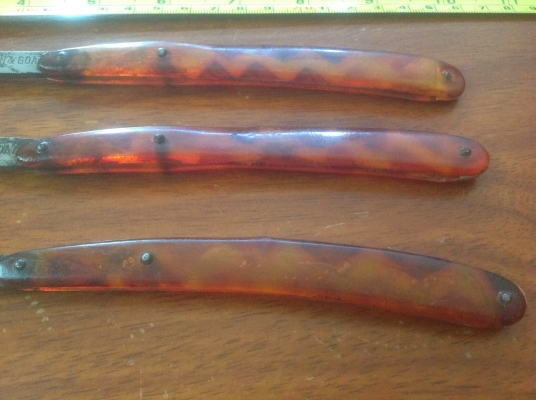 ขายมีดโกนโบราณ Crown &amp; Goat เก่าเก็บ ราคานี้พิเศษรวมจัดส่ง