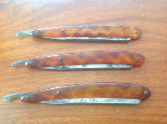 ขายมีดโกนโบราณ Crown &amp; Goat เก่าเก็บ ราคานี้พิเศษรวมจัดส่ง