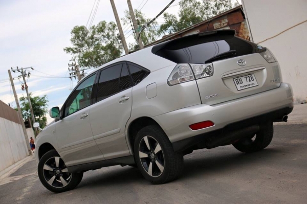 ขาย TOYOTA HARRIER 240G ปี06 ตัวสุดท้าย รุ่นTop หลังคาแก้ว ซันรูฟ มูลรูฟ สีบรอนซ์